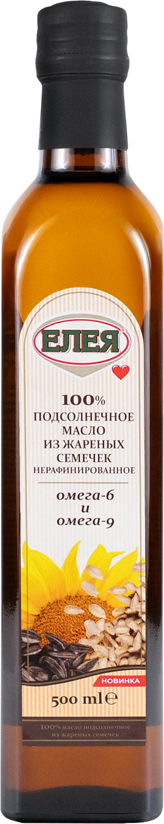 Масло из жареных семечек «ЕЛЕЯ» подсолнечное нерафинированное,