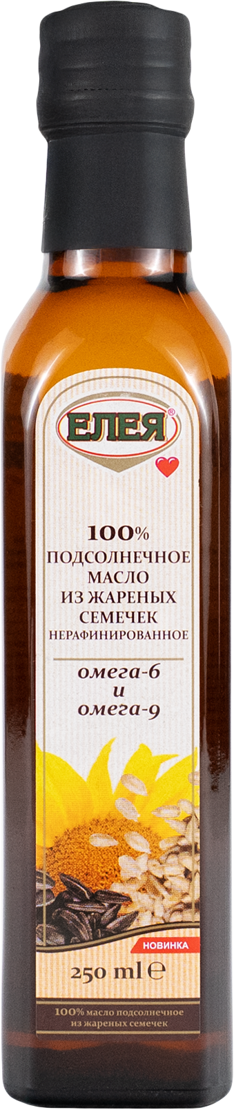 Масло из жареных семечек «ЕЛЕЯ» подсолнечное нерафинированное,