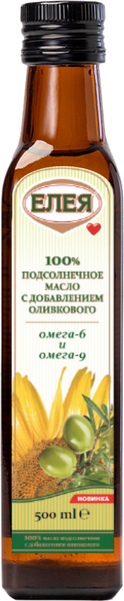 Подсолнечно-облепиховое масло «ЕЛЕЯ» Нерафинированное